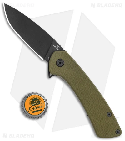 Buck Knives Buck 040 Onset Frame Lock Knife OD Green G-10 (3.4" Black S45VN) 6 Buck Knives Buck 040 Onset Frame Lock Knife OD Green G-10 (3.4" Black S45VN) - Image 4