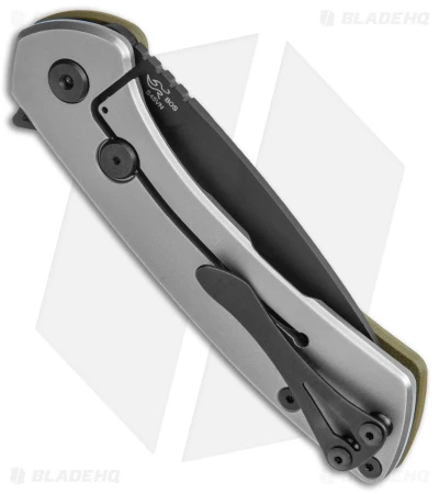 Buck Knives Buck 040 Onset Frame Lock Knife OD Green G-10 (3.4" Black S45VN) 5 Buck Knives Buck 040 Onset Frame Lock Knife OD Green G-10 (3.4" Black S45VN) - Image 3