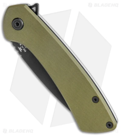 Buck Knives Buck 040 Onset Frame Lock Knife OD Green G-10 (3.4" Black S45VN) 4 Buck Knives Buck 040 Onset Frame Lock Knife OD Green G-10 (3.4" Black S45VN) - Image 2