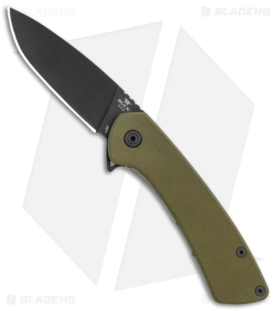 Buck Knives Buck 040 Onset Frame Lock Knife OD Green G-10 (3.4" Black S45VN) 3 Buck Knives Buck 040 Onset Frame Lock Knife OD Green G-10 (3.4" Black S45VN)