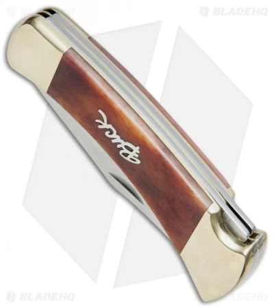 Buck Knives Buck 110/112 Combo Trapper Pocket Knife 4.75" Brown Bone 0110BNSSM1-B 4 Buck Knives Buck 110/112 Combo Trapper Pocket Knife 4.75" Brown Bone 0110BNSSM1-B - Image 2