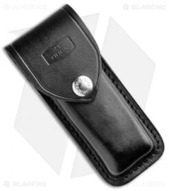 Buck Knives Buck 110 Automatic Lockback Knife Ebony (3.75" Satin) -Buck Knives Buck 110 Auto LB Ebony Dymondwood Satin 0110BRSA BHQ 51274 jr sheath