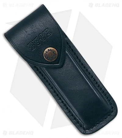 Buck Knives Buck 110 Folding Hunter Leather Belt Sheath Black 0110-05-BK 3 Buck Knives Buck 110 Folding Hunter Leather Belt Sheath Black 0110-05-BK