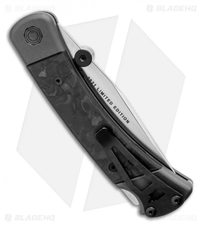 Buck Knives Buck 110 Folding Hunter Lockback Knife Marble CF (3.75" Satin) 0110CFSLE1 5 Buck Knives Buck 110 Folding Hunter Lockback Knife Marble CF (3.75" Satin) 0110CFSLE1 - Image 3