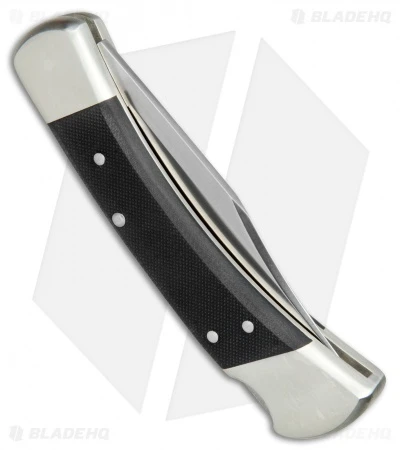 Buck Knives Buck 110 Folding Hunter Pro Lockback Knife Black G-10 (3.75" Satin) 0110BKSNS1 5 Buck Knives Buck 110 Folding Hunter Pro Lockback Knife Black G-10 (3.75" Satin) 0110BKSNS1 - Image 3