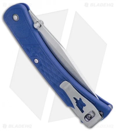 Buck Knives Buck 110 Slim Select Lockback Knife Blue GFN (3.75" Satin) 4 Buck Knives Buck 110 Slim Select Lockback Knife Blue GFN (3.75" Satin) - Image 2