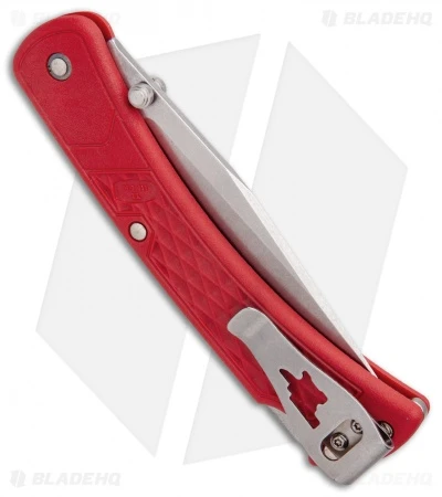 Buck Knives Buck 110 Slim Select Lockback Knife Red GFN (3.75" Satin) 4 Buck Knives Buck 110 Slim Select Lockback Knife Red GFN (3.75" Satin) - Image 2