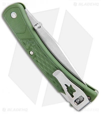 Buck Knives Buck 110 Slim Select Lockback Knife OD Green (3.625" Satin) 0110ODS2 5 Buck Knives Buck 110 Slim Select Lockback Knife OD Green (3.625" Satin) 0110ODS2 - Image 3