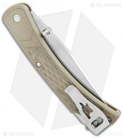 Buck Knives Buck 110 Slim Select Lockback Knife Tan (3.625" Satin) 0110BRS2-B 5 Buck Knives Buck 110 Slim Select Lockback Knife Tan (3.625" Satin) 0110BRS2-B - Image 3