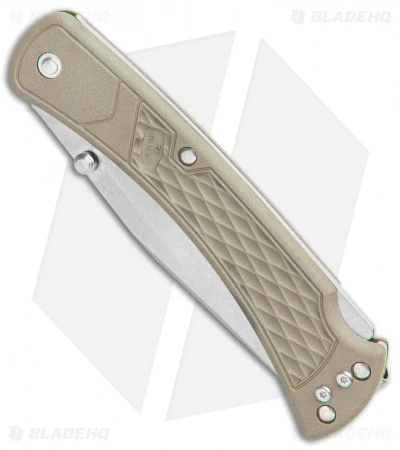 Buck Knives Buck 110 Slim Select Lockback Knife Tan (3.625" Satin) 0110BRS2-B 4 Buck Knives Buck 110 Slim Select Lockback Knife Tan (3.625" Satin) 0110BRS2-B - Image 2