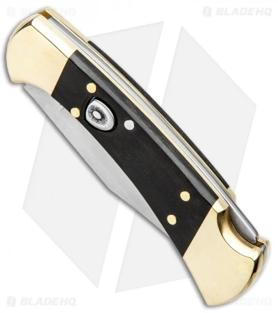 Buck Knives Buck 112 Ranger Automatic Lockback Knife Ebony (3" Satin) 0112BRSA 4 Buck Knives Buck 112 Ranger Automatic Lockback Knife Ebony (3" Satin) 0112BRSA - Image 2