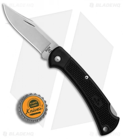 Buck Knives Buck 112 Ranger LT Lockback Folding Knife Black (3" Satin) 7 Buck Knives Buck 112 Ranger LT Lockback Folding Knife Black (3" Satin) - Image 5