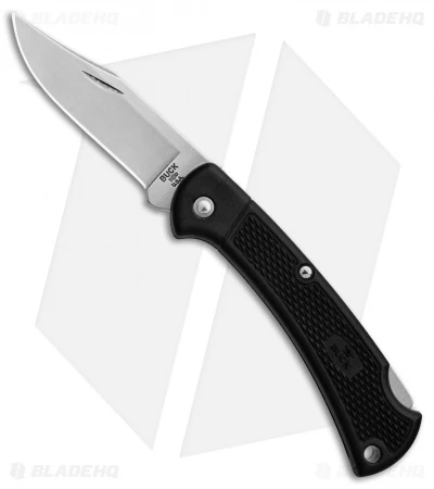 Buck Knives Buck 112 Ranger LT Lockback Folding Knife Black (3" Satin) 3 Buck Knives Buck 112 Ranger LT Lockback Folding Knife Black (3" Satin)