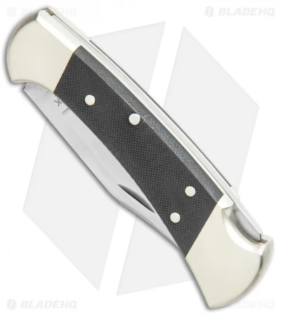 Buck Knives Buck 112 Ranger Pro Lockback Knife Black G-10 (3" S30V Satin) 4 Buck Knives Buck 112 Ranger Pro Lockback Knife Black G-10 (3" S30V Satin) - Image 2