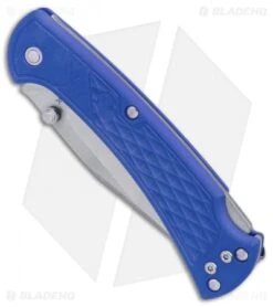 Buck Knives Buck 112 Slim Select Lockback Knife Blue GFN (3" Satin) 8 Buck Knives Buck 112 Slim Select Lockback Knife Blue GFN (3" Satin) -Buck Knives Buck 112 Ranger Slim Select Blue GFN Satin BHQ 88730 er spine