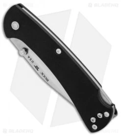 Buck Knives Buck 112 Slim Pro Lockback Knife Black G-10 (3" Satin) 8 Buck Knives Buck 112 Slim Pro Lockback Knife Black G-10 (3" Satin) -Buck Knives Buck 112 Slim Pro Black G10 Satin BHQ 88735 er spine