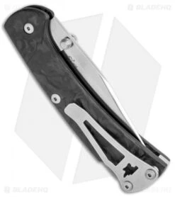 Buck Knives Buck 112 Slim Pro Lockback Knife Marble Carbon Fiber (S30V) 8 Buck Knives Buck 112 Slim Pro Lockback Knife Marble Carbon Fiber (S30V) -Buck Knives Buck 112 Slim Ranger Pro LB Marlbe CF 0112CFS2 B BHQ 115569 jr side