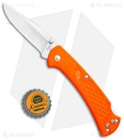 Buck Knives Buck 112 Slim Select Lockback Knife Blaze Orange (3" Satin) 0112ORS -Buck Knives Buck 112 Slim Select LB Blaze Orange Satin 0112ORS BHQ 106673 jr bottlecap