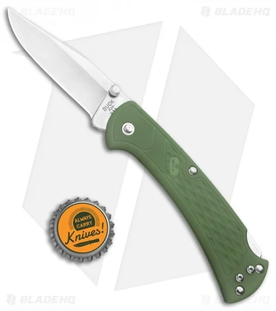 Buck Knives Buck 112 Slim Select Lockback Knife OD Green (3" Satin) 0112ODS2 6 Buck Knives Buck 112 Slim Select Lockback Knife OD Green (3" Satin) 0112ODS2 - Image 4