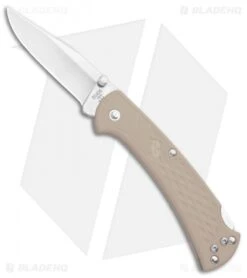 Buck Knives Buck 112 Slim Select Lockback Knife Tan (3" Satin) 0112BRS2