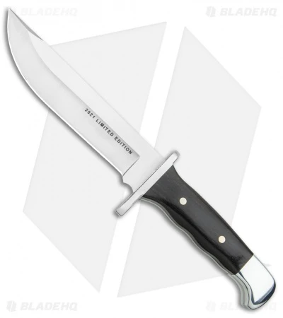 Buck Knives Buck 124 Frontiersman Fixed Blade Knife Ebony (6.25" Satin) 0124BRSLE 3 Buck Knives Buck 124 Frontiersman Fixed Blade Knife Ebony (6.25" Satin) 0124BRSLE