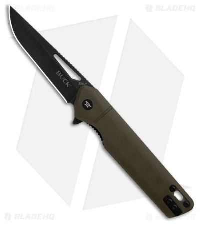Buck Knives Buck 239 Infusion Liner Lock Knife OD Green G-10 (3.25" Black SW) 0239GRS 3 Buck Knives Buck 239 Infusion Liner Lock Knife OD Green G-10 (3.25" Black SW) 0239GRS