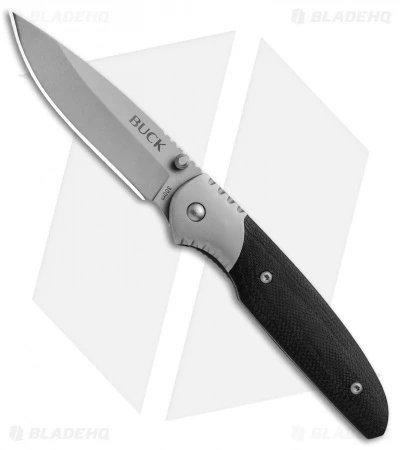Buck Knives Buck 300 Glacier Liner Lock Knife Black G-10 (3.125" Bead Blast) 3 Buck Knives Buck 300 Glacier Liner Lock Knife Black G-10 (3.125" Bead Blast)