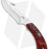 Buck Knives Buck 536 Open Season Guthook Fixed Blade Knife Red Wood (4.5" Satin) 0536RWG