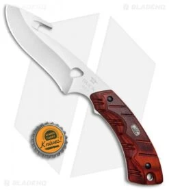 Buck Knives Buck 536 Open Season Guthook Fixed Blade Knife Red Wood (4.5" Satin) 0536RWG 9 Buck Knives Buck 536 Open Season Guthook Fixed Blade Knife Red Wood (4.5" Satin) 0536RWG -Buck Knives Buck 536 Open Season Guthook Red Wood Satin 0536RWG BHQ 79548 jr bottlecap
