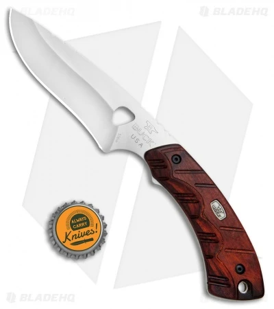 Buck Knives Buck 536 Open Season Skinner Fixed Blade Knife Red Wood (4.5" Satin) 0536RWS 6 Buck Knives Buck 536 Open Season Skinner Fixed Blade Knife Red Wood (4.5" Satin) 0536RWS - Image 4