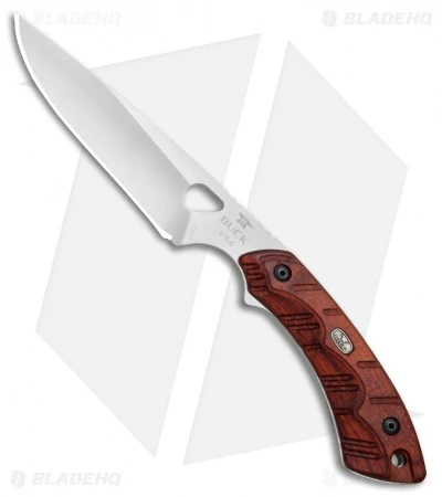 Buck Knives Buck 538 Open Season Small Game Fixed Blade Red Wood (4.25" Satin) 0538RWS 3 Buck Knives Buck 538 Open Season Small Game Fixed Blade Red Wood (4.25" Satin) 0538RWS