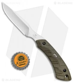 Buck Knives Buck 543 Open Season Caping Knife Fixed Blade OD Green Micarta (3.5" Satin) 9 Buck Knives Buck 543 Open Season Caping Knife Fixed Blade OD Green Micarta (3.5" Satin) -Buck Knives Buck 543 Open Season Caping OD Green Micarta Satin 0543ODS BHQ 79556 jr bottlecap