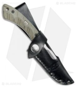 Buck Knives Buck 543 Open Season Caping Knife Fixed Blade OD Green Micarta (3.5" Satin) 8 Buck Knives Buck 543 Open Season Caping Knife Fixed Blade OD Green Micarta (3.5" Satin) -Buck Knives Buck 543 Open Season Caping OD Green Micarta Satin 0543ODS BHQ 79556 jr sheath