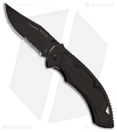 Buck Knives Buck 864 Iceman Aluminum Folding Knife Black (3.5" Black) 0864BKX-B 3 Buck Knives Buck 864 Iceman Aluminum Folding Knife Black (3.5" Black) 0864BKX-B