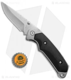 Buck Knives Buck Alpha Hunter Liner Lock Folding Knife (3.25" Satin) B279-BK-0 -Buck Knives Buck Alpha Hunter LL Satin BU279BK BHQ 41240 jr bottlecap