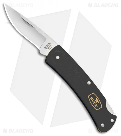 Buck Knives Buck Alumni Lockback Knife Black Al (1.8" Stonewash) 0524BKS 3 Buck Knives Buck Alumni Lockback Knife Black Al (1.8" Stonewash) 0524BKS