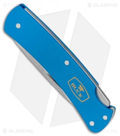 Buck Knives Buck Alumni Lockback Knife Blue Al (1.8" Stonewash) 0524BLS 4 Buck Knives Buck Alumni Lockback Knife Blue Al (1.8" Stonewash) 0524BLS - Image 2