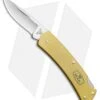 Buck Knives Buck Alumni Lockback Knife Gold Al (1.8" Stonewash) 0524GDS