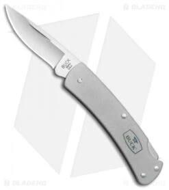 Buck Knives Buck Alumni Lockback Knife Gray Al (1.8" Stonewash) 0524GYS