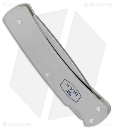 Buck Knives Buck Alumni Lockback Knife Gray Al (1.8" Stonewash) 0524GYS 5 Buck Knives Buck Alumni Lockback Knife Gray Al (1.8" Stonewash) 0524GYS - Image 3