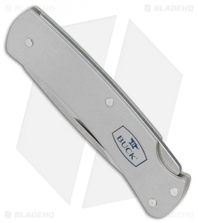 Buck Knives Buck Alumni Lockback Knife Gray Al (1.8" Stonewash) 0524GYS 4 Buck Knives Buck Alumni Lockback Knife Gray Al (1.8" Stonewash) 0524GYS - Image 2