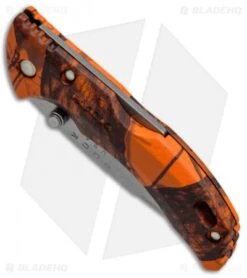 Buck Knives Buck Bantam BBW Lockback Knife Mossy Oak Blaze Camo (2.75" Satin) 0284CMS9 -Buck Knives Buck Bantam BBW Mossy Oak Blaze Camo 0284CMS9 BHQ 12359 jr spine