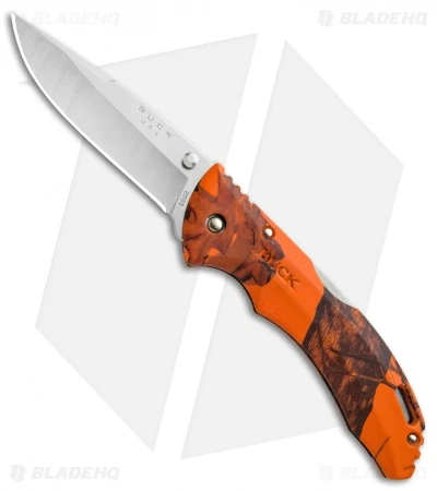 Buck Knives Buck Bantam BHW Lockback Knife Mossy Oak Blaze Camo (3.625" Satin) 0286CMS9 3 Buck Knives Buck Bantam BHW Lockback Knife Mossy Oak Blaze Camo (3.625" Satin) 0286CMS9