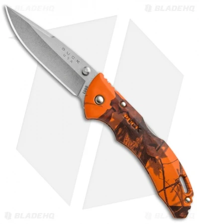 Buck Knives Buck Bantam BLW Knife Mossy Oak Orange Camo (3.125" Satin Plain) 0285CMS9 3 Buck Knives Buck Bantam BLW Knife Mossy Oak Orange Camo (3.125" Satin Plain) 0285CMS9