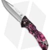 Buck Knives Buck Bantam BLW Lockback Knife Pink Muddy Girl Camo (3.125" Satin) 0285CMS31 -Buck Knives Buck Bantam BLW pink muddy girl camo satin BHQ 41264 er
