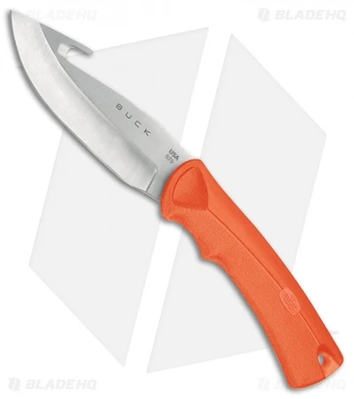 Buck Knives Buck BuckLite MAX Large Fixed Blade Knife W/Gut Hook Orange (4" Satin) 0679ORG 3 Buck Knives Buck BuckLite MAX Large Fixed Blade Knife W/Gut Hook Orange (4" Satin) 0679ORG