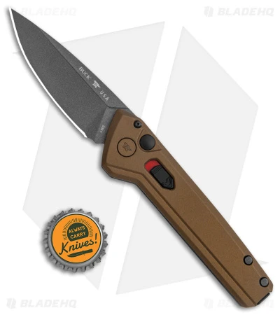 Buck Knives Buck Deploy Automatic Knife Burnt Bronze (3" Gray) 0838BRS1 6 Buck Knives Buck Deploy Automatic Knife Burnt Bronze (3" Gray) 0838BRS1 - Image 4