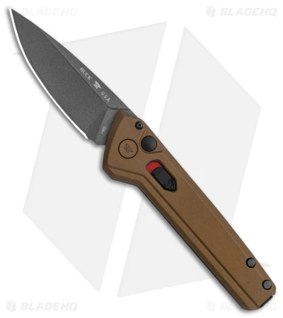 Buck Knives Buck Deploy Automatic Knife Burnt Bronze (3" Gray) 0838BRS1 3 Buck Knives Buck Deploy Automatic Knife Burnt Bronze (3" Gray) 0838BRS1