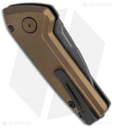 Buck Knives Buck Deploy Mini Automatic Knife Burnt Bronze (3" Gray) 0838BRS1 5 Buck Knives Buck Deploy Mini Automatic Knife Burnt Bronze (3" Gray) 0838BRS1 - Image 3