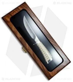 Buck Knives Buck Expert Hunter L.E. Legacy Fixed Blade Stacked Ivory Micarta (5" Damascus) -Buck Knives Buck Expert Hunter L.E. Legacy Stacked Ivory Micarta Damascus 0907IVSLE B BHQ 79566 jr case